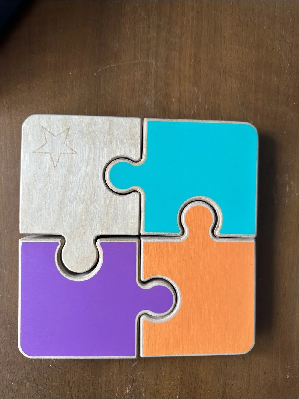 Lovevery Chunky wooden jigsaws puzzle